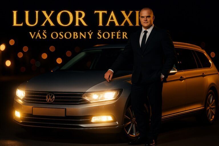 Osobný šofér Bratislava – Luxor Taxi profesionálny vodič