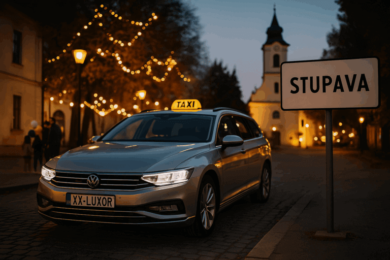 Taxi Stupava – luxusný odvoz do Bratislavy aj na letiská | ☎️ +421 948 099 007