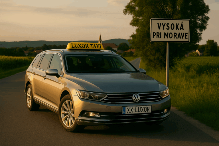 Taxi Vysoká pri Morave - ☎️ 0948 099 007